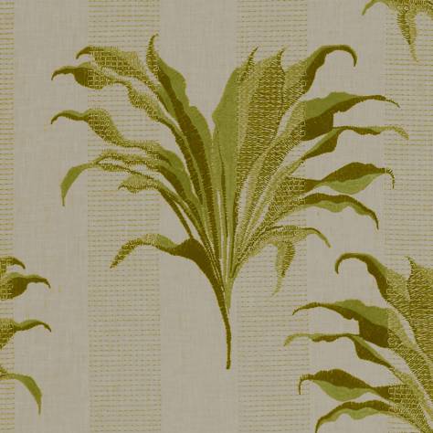 Clarke & Clarke Exotica Fabrics Palma Fabric - Citron - F1303/02 - Image 1