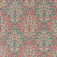 Persia Fabric - Denim/Raspberry