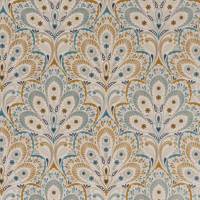 Persia Fabric - Teal/Spice
