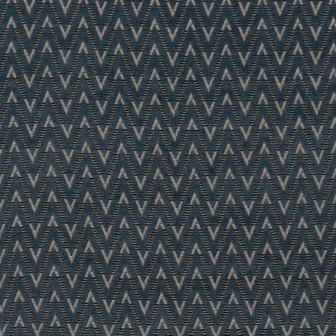 Clarke & Clarke Avalon Fabrics Zion Fabric - Denim - F1324/04 - Image 1