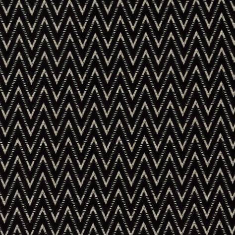 Clarke & Clarke Avalon Fabrics Zion Fabric - Noir - F1324/05 - Image 1