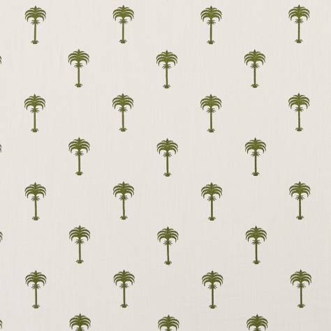 Clarke & Clarke Prince of Persia Fabrics Menara Fabric - Olive - F1369/01 - Image 1