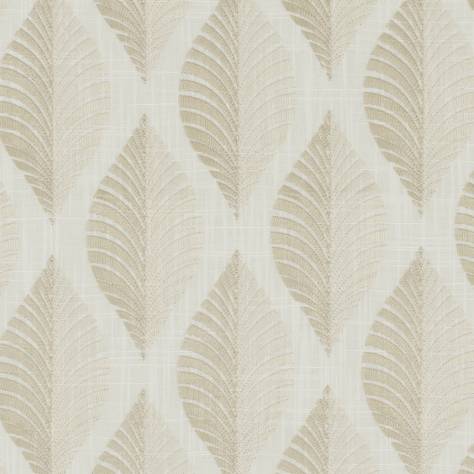 Clarke & Clarke Origins Fabrics Aspen Fabric - Ivory / Linen - F1436/02 - Image 1