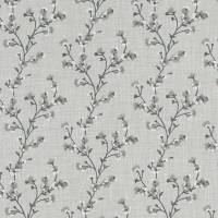 Blossom Fabric - Silver
