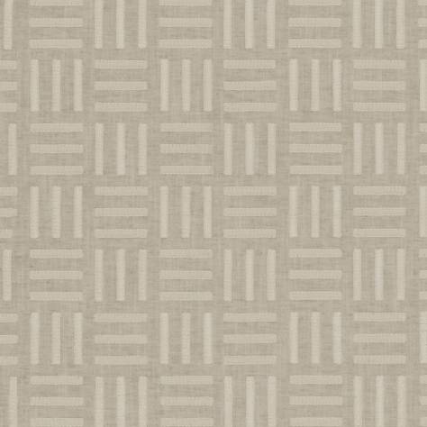 Clarke & Clarke Origins Fabrics Parallel Fabric - Linen - F1449/03 - Image 1