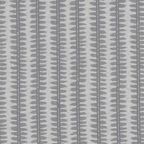 Clarke & Clarke Origins Fabrics Risco Fabric - Charcoal - F1453/01