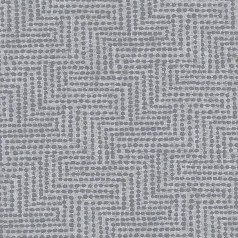 Clarke & Clarke Origins Fabrics Solitaire Fabric - Charcoal - F1454/01 - Image 1