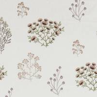 Floris Fabric - Blush / Damson
