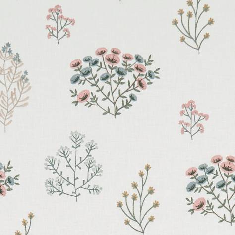 Clarke & Clarke Botanist Fabrics Floris Fabric - Eau de Nil - F1431/03