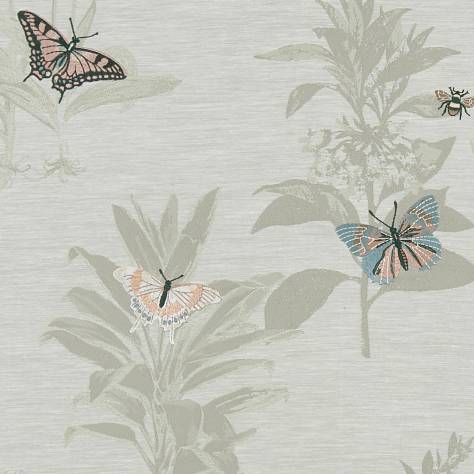 Clarke & Clarke Botanist Fabrics Monarch Fabric - Eau de Nil - F1432/03 - Image 1