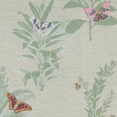 Clarke & Clarke Botanist Fabrics Monarch Fabric - Summer - F1432/05 - Image 1