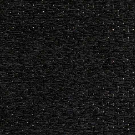 Clarke & Clarke Metalli Fabrics Quarzo Fabric - Ebony - F1471/02 - Image 1