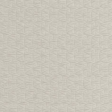 Clarke & Clarke Metalli Fabrics Quarzo Fabric - Ivory - F1471/03