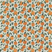 Sicilian Fabric - Orange