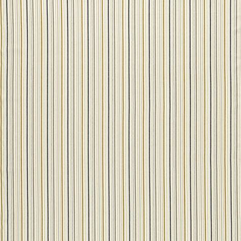 Clarke & Clarke Edgeworth Fabrics Maryland Fabric - Ochre/Charcoal - F1501/03 - Image 1
