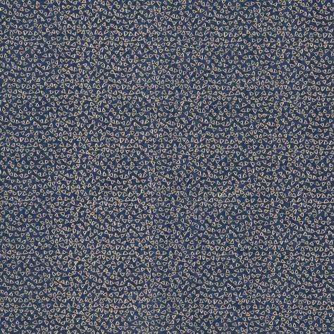 Clarke & Clarke Dimora Fabrics Ricamo Fabric - Midnight - F1548/02 - Image 1