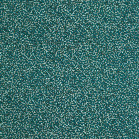 Clarke & Clarke Dimora Fabrics Ricamo Fabric - Teal - F1548/06 - Image 1