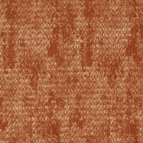 Clarke & Clarke Soren Fabrics Bjorn Fabric - Rust - F1629/06 - Image 1