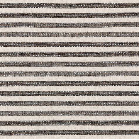 Clarke & Clarke Soren Fabrics Ellias Fabric - Charcoal/Linen - F1630/02 - Image 1