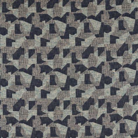 Clarke & Clarke Soren Fabrics Espen Fabric - Peacock - F1631/04 - Image 1