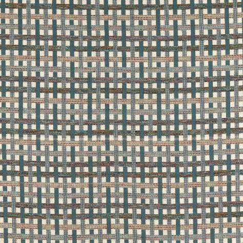 Clarke & Clarke Soren Fabrics Kasper Fabric - Kingfisher - F1632/02 - Image 1
