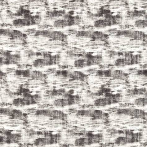 Clarke & Clarke Vardo Sheers Fabrics Bergen Fabric - Charcoal - F1624/01
