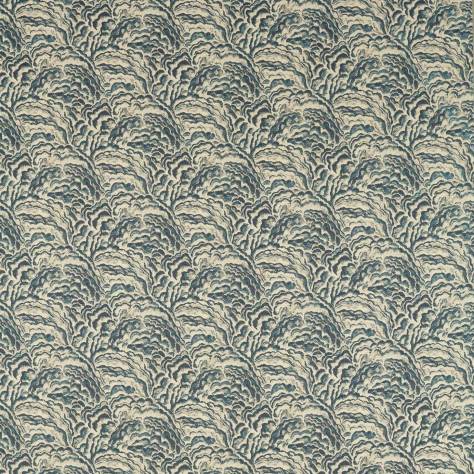 Clarke & Clarke Exotica 2 Fabrics Lumino Fabric - Kingfisher - F1609/01 - Image 1