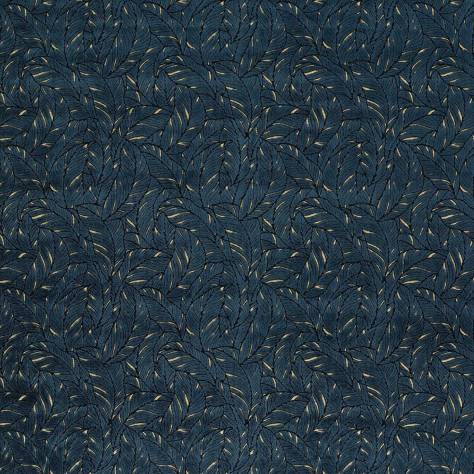 Clarke & Clarke Exotica 2 Fabrics Selva Fabric - Midnight/Gold - F1611/04 - Image 1