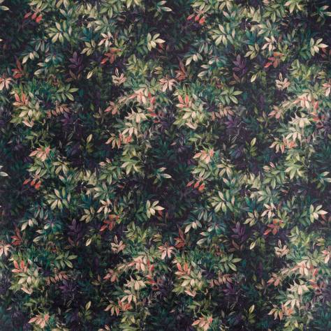Clarke & Clarke Exotica 2 Fabrics Congo Fabric - Amethyst/Emerald - F1612/01