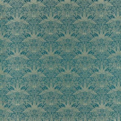 Clarke & Clarke Exotica 2 Fabrics Leopardo Fabric - Kingfisher - F1615/03 - Image 1
