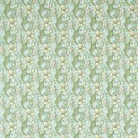 Golden Lily Fabric - Apple/Blush