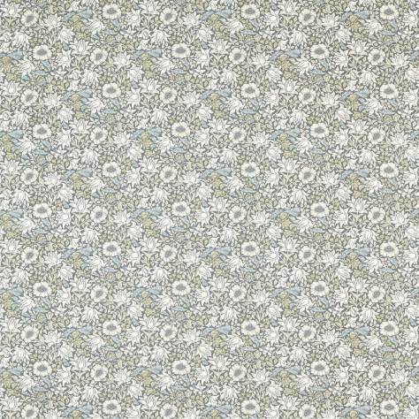 Clarke & Clarke William Morris Designs Fabrics Mallow Fabric - Slate/Dove - F1680/01 - Image 1