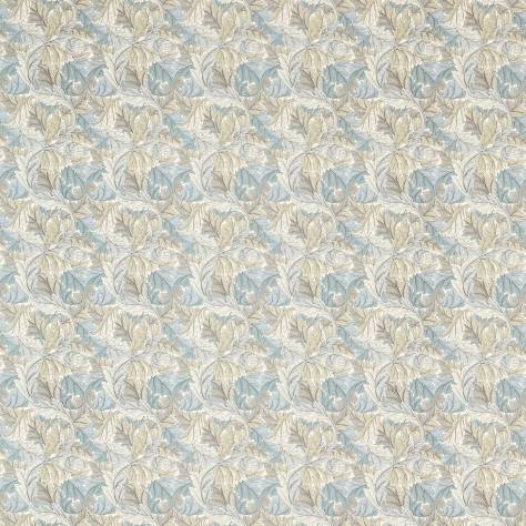 Clarke & Clarke William Morris Designs Fabrics Acanthus Fabric - Slate/Dove - F1681/03