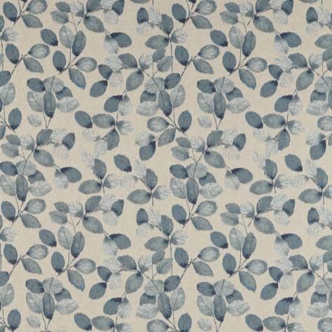 Clarke & Clarke Marianne Fabrics Northia Fabric - Denim/Linen - F1657/01 - Image 1