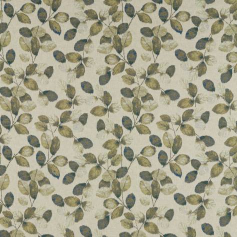 Clarke & Clarke Marianne Fabrics Northia Fabric - Olive/Peacock - F1657/02