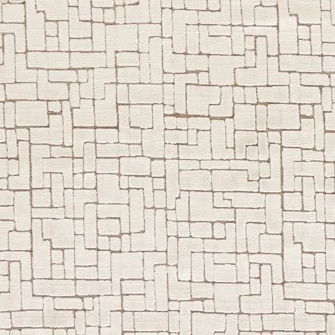 Clarke & Clarke Urban Fabrics Kupka Fabric - Ivory - F1685/03 - Image 1