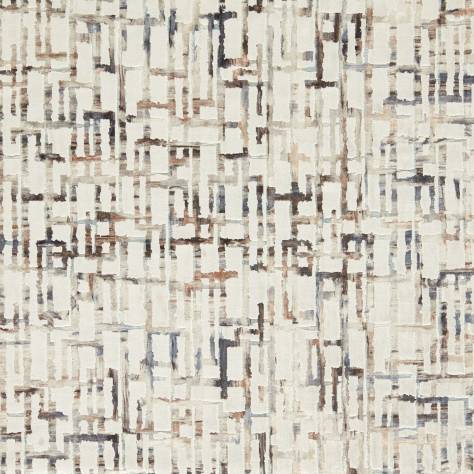 Clarke & Clarke Vivido Fabrics Quadrata Fabric - Ivory - F1697/03 - Image 1