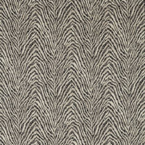 Clarke & Clarke Breegan Jane Fabrics Manda Fabric - Noir/Linen - F1712/03 - Image 1