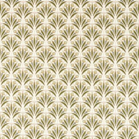 Clarke & Clarke Secret Garden Fabrics Attingham Fabric - Sage/Blush - F1734/04 - Image 1
