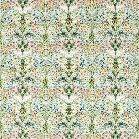 Clarke & Clarke Secret Garden Fabrics Mirabell Fabric - Seaglass - F1737/03 - Image 1