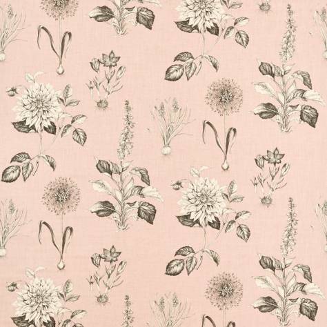 Clarke & Clarke Secret Garden Fabrics Roseraie Fabric - Blush - F1738/01 - Image 1