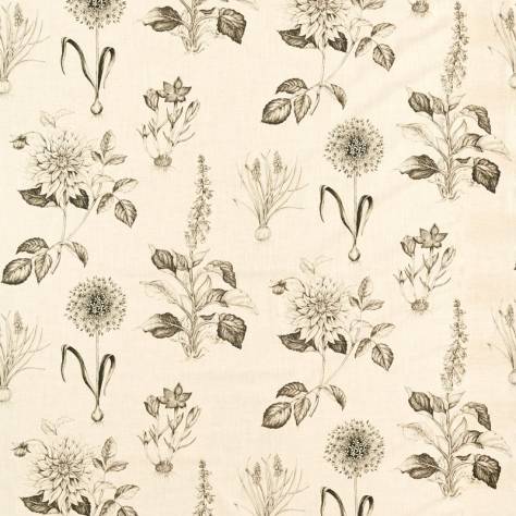 Clarke & Clarke Secret Garden Fabrics Roseraie Fabric - Charcoal - F1738/02 - Image 1