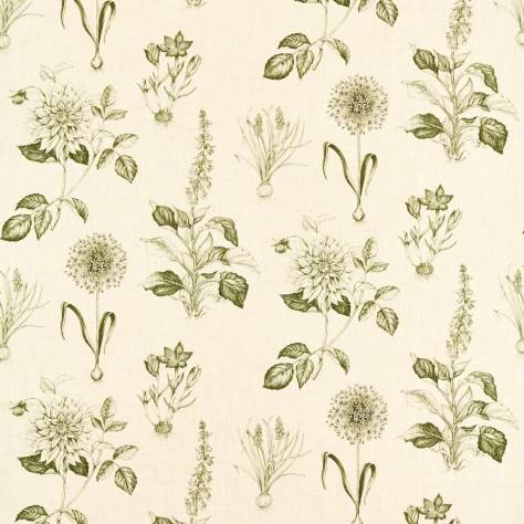 Clarke & Clarke Secret Garden Fabrics Roseraie Fabric - Sage - F1738/05 - Image 1