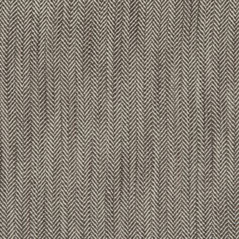 Clarke & Clarke Fairmont Fabrics Argyle Fabric - Charcoal - F0582/01 - Image 1