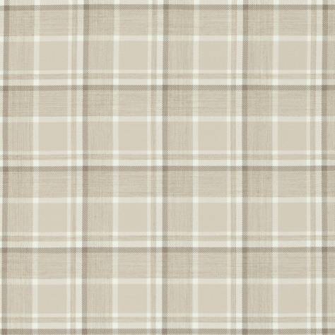 Clarke & Clarke Ribble Valley Fabrics Bowland Fabric - Natural - F0596/04 - Image 1