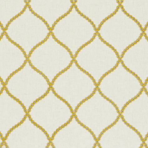 Clarke & Clarke Ribble Valley Fabrics Sawley Fabric - Citrus - F0601/01 - Image 1