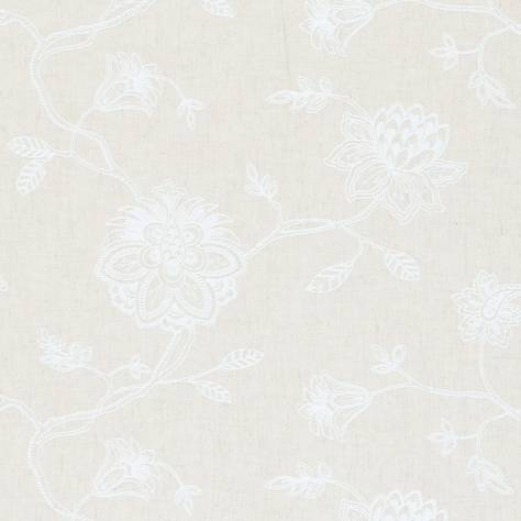 Clarke & Clarke Ribble Valley Fabrics Whitewell Fabric - Linen - F0602/03 - Image 1