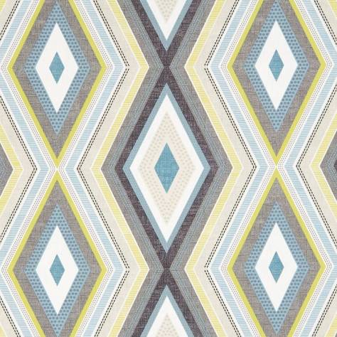Studio G Octavia Fabrics Terrazzo Fabric - Charcoal/Chartreuse - F1067/01