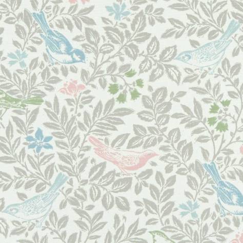 Studio G Land & Sea Fabrics Bird Song Fabric - Pastel - F1184/02