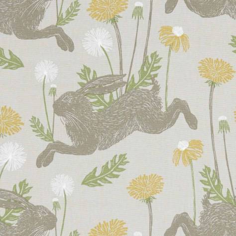 Studio G Land & Sea Fabrics March Hare Fabric - Linen - F1190/01 - Image 1